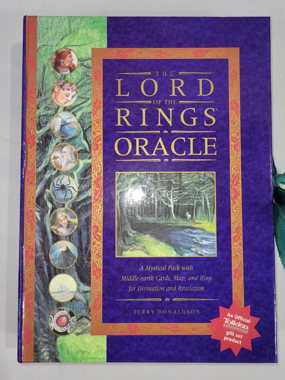 The Lord of the Rings Oracle Book Map Cards & Ring Gift Set by Godsfield